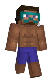 ScubaMeme Minecraft avatar full body