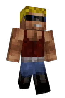 Scumm Minecraft avatar full body