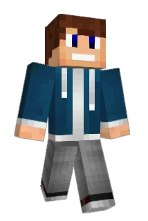 Secreat Minecraft avatar full body