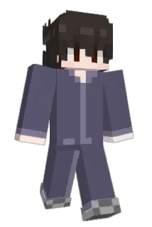 Secret_blue_ Minecraft avatar full body