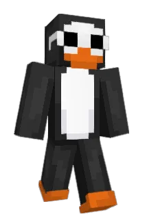 Secureable Minecraft avatar full body