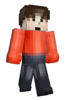 Seduvrat Minecraft avatar full body