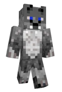 Seelenwolf Minecraft avatar full body
