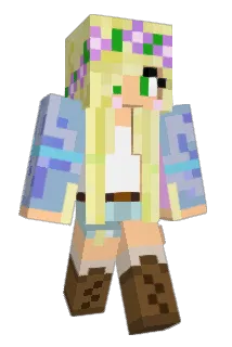 SeemsPeachy Minecraft avatar full body