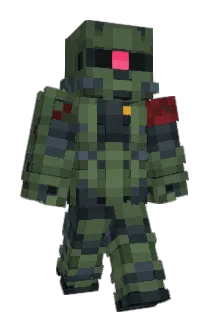 SeksiSteve Minecraft avatar full body