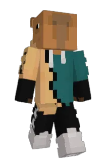 Semestrial Minecraft avatar full body