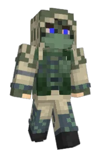Semiron Minecraft avatar full body