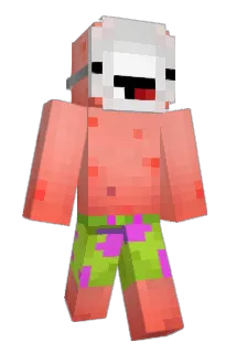 Senado Minecraft avatar full body