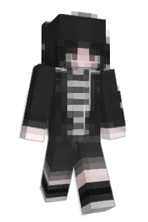 SenpaiTrash Minecraft avatar full body