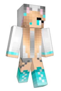 Senpai_chan Minecraft avatar full body