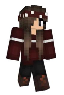 Senpaimon Minecraft avatar full body