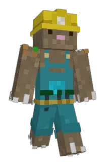 SenseiMole Minecraft avatar full body