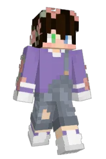 SensetiveFox Minecraft avatar full body