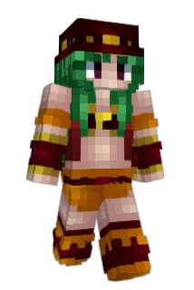 Sensitivement Minecraft avatar full body