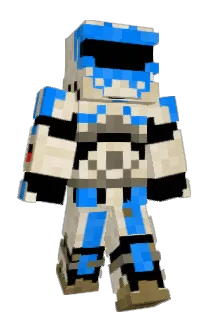 Sentai_White Minecraft avatar full body