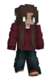 SerafinaViola Minecraft avatar full body