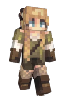 Serasaurus Minecraft avatar full body