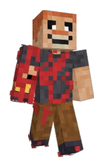 Seriosity Minecraft avatar full body