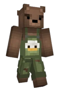 Serotonina Minecraft avatar full body