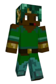 Serpblu Minecraft avatar full body