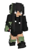 Serpentine Minecraft avatar full body