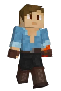 Sevieria Minecraft avatar full body