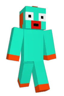SexualFishman Minecraft avatar full body