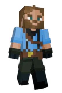 Sgorgante Minecraft avatar full body