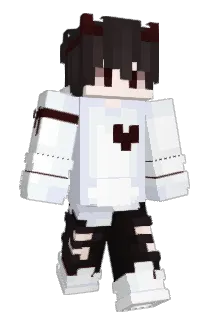 ShaBai Minecraft avatar full body