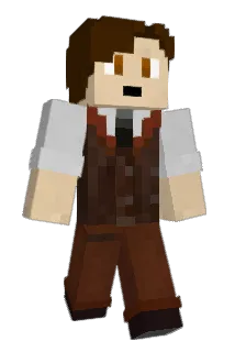Shaddouken Minecraft avatar full body