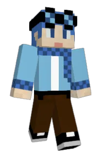 ShaderBlue12 Minecraft avatar full body
