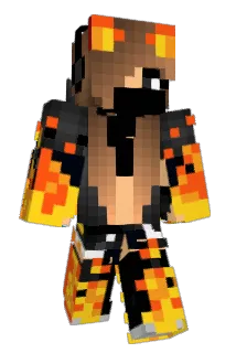 ShadowFlame066 Minecraft avatar full body