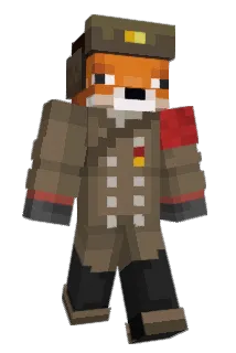 ShadowFoxKnight Minecraft avatar full body