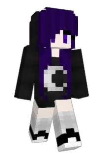 ShadowGirl_x Minecraft avatar full body