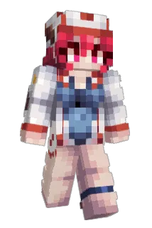 ShadowWolfGirlTH Minecraft avatar full body