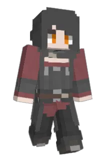 ShadowWolfr4 Minecraft avatar full body