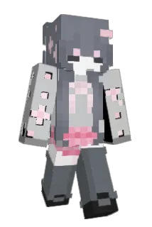Shadow_Fox_Girl Minecraft avatar full body