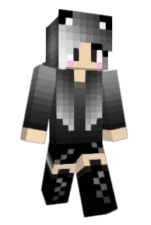 Shadowrawr666 Minecraft avatar full body