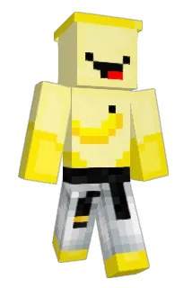 ShaolinBanana Minecraft avatar full body