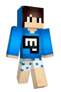 SharkBad Minecraft avatar full body