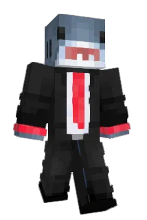 SharkFella Minecraft avatar full body