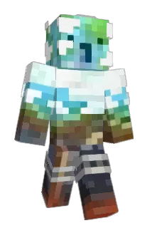 Sharktoon Minecraft avatar full body