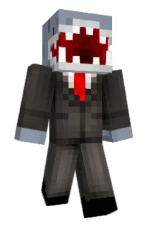 SharkyFoody Minecraft avatar full body
