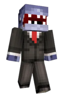 Sharkybuddy Minecraft avatar full body