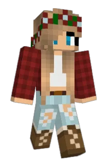 SharlaG Minecraft avatar full body