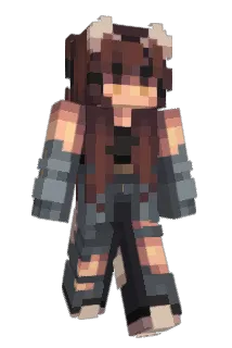 Shattered Minecraft avatar full body