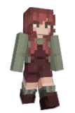 SheCheek Minecraft avatar full body