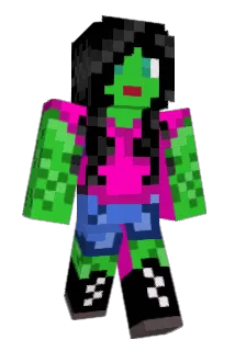SheHulkx3 Minecraft avatar full body