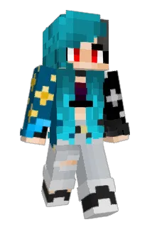 SheLycan Minecraft avatar full body
