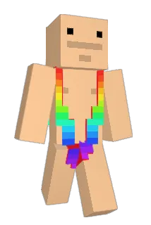 SheWantTheD Minecraft avatar full body